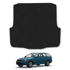 Skoda Octavia Estate (2004-2013) Boot Liner Premium Tufted Carpet Tailored