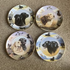 4 x Franklin Mint / Royal Doulton - Labrador collector plates by Nigel Hemming 