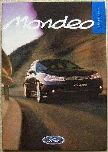 Ford mondeo car sales brochure - ford,