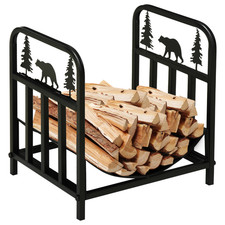 Firewood Log Rack Curved Log