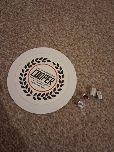 John cooper tax disc - john,