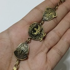 Handmade copper bracelet with