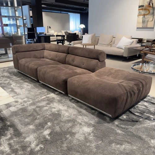 Minotti coupé linear sofa - linear,
