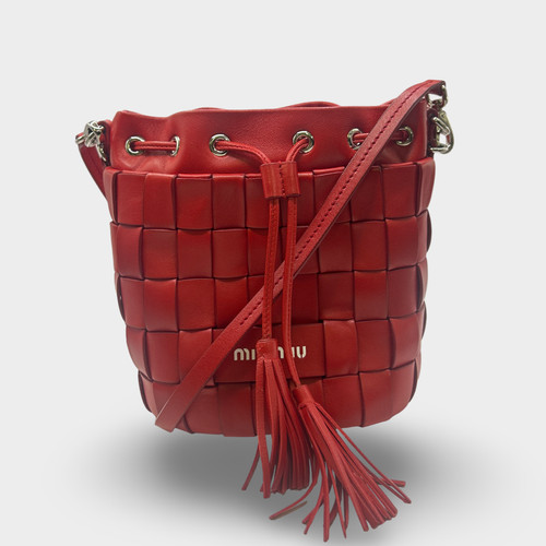 Miu red - miu, leather