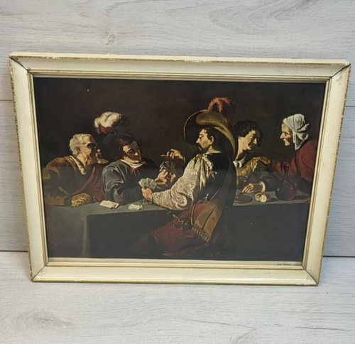Vintage framed art print after - art,