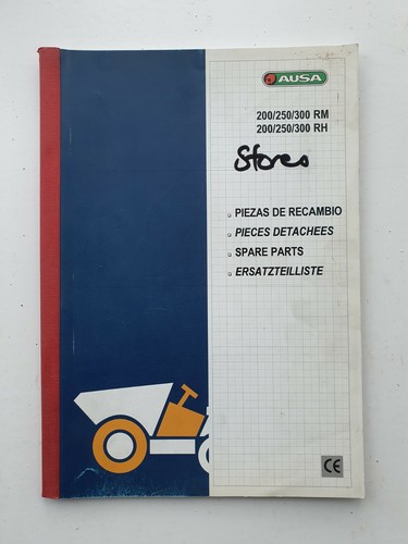 Ausa 200 250 300 dumper - ausa,