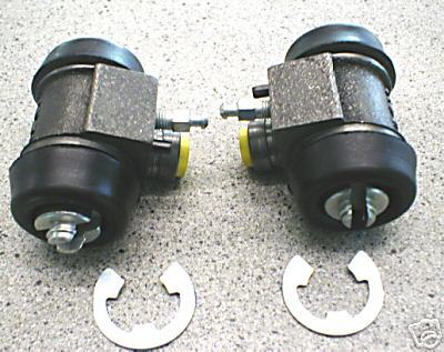 Pair rear wheel - wheel, cylinders
