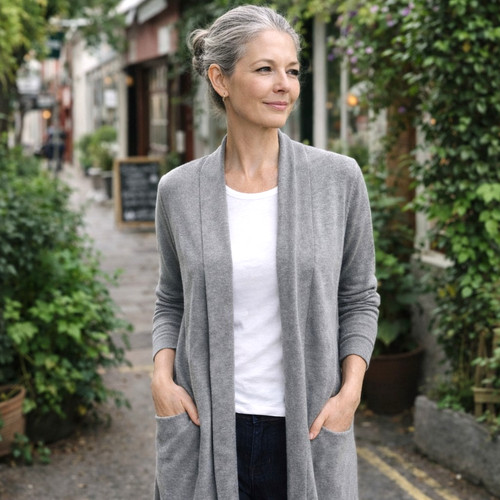 Phase eight longline cardigan - longline,