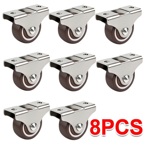 8pcs fixed caster wheels - 8pcs,