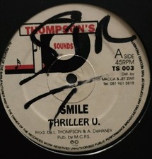 THRILLER U/STEVE MACHETTE - Smile/I Want To Be Love By You (12" Vinyl) Pre-owne
