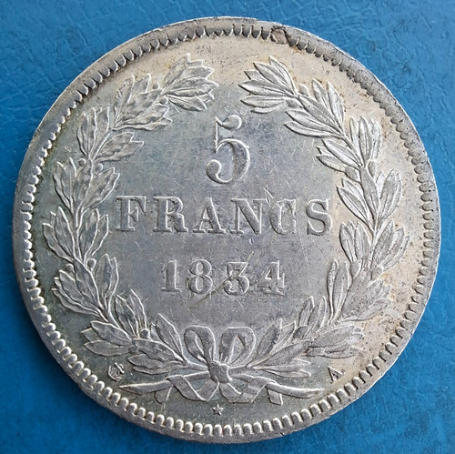 Louis philippe 5 - 5, francs