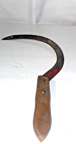 Vintage hand scythe sickle - vintage, scythe/sickle