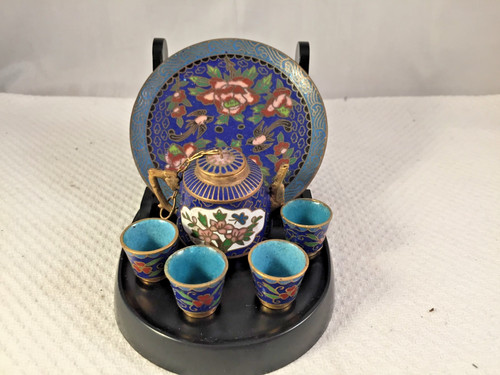 Vintage miniature cloisonne