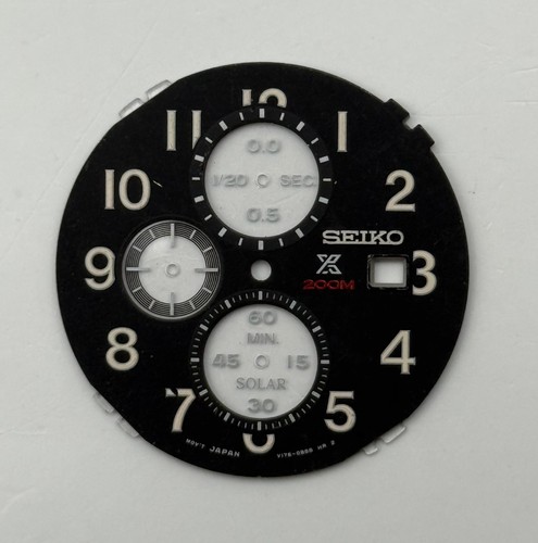 Seiko v176 0bb8 watch dial - seiko,