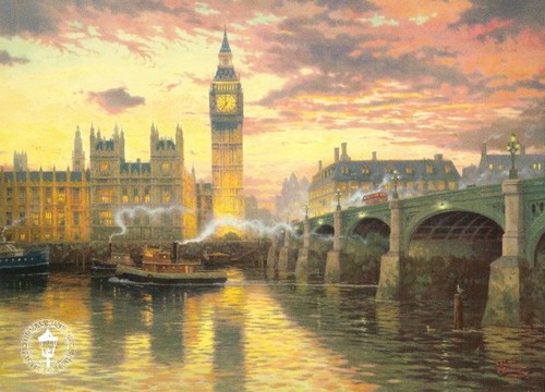 Thomas kinkade london - thomas, 600