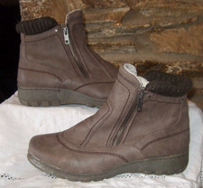 PAVERS BROWN SIDE ZIP PART FUR