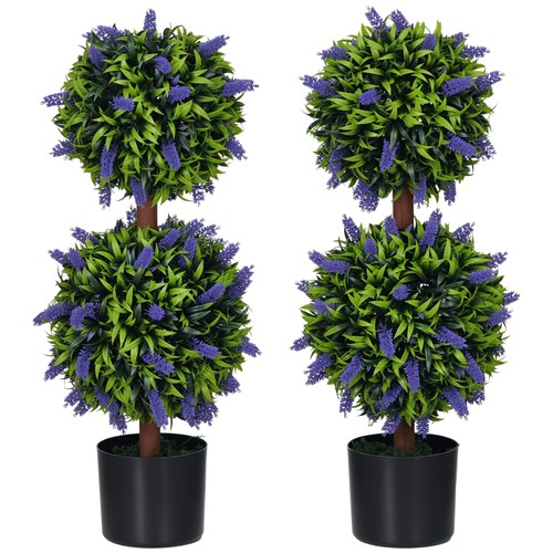 Homcom set potted - homcom,