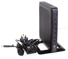 Small Fanless PC HP T620 AMD Dual Core 8Gb DDR3 RAM 128Gb SSD WiFi PSU Win10Pro