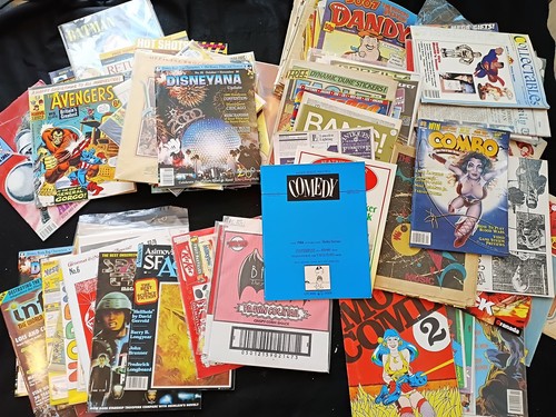 Mixed comics magazines - , &