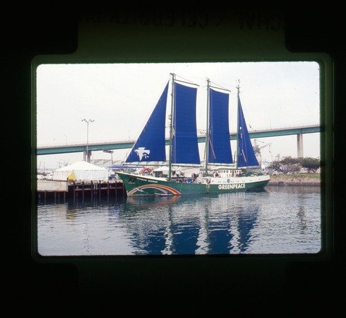 1992 greenpeace boat - 1992,