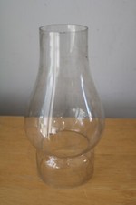Vintage Griffin Glass Funnel Shade For Oil Lamp 19cm 7.5cm opening #G