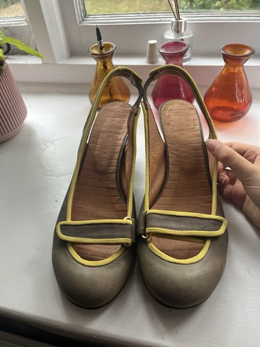 Chie mihara leather heel - leather,