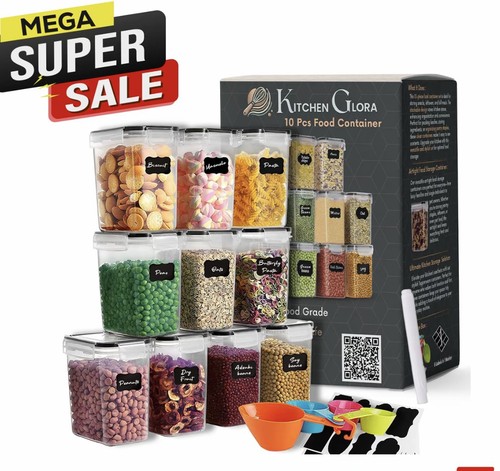 10pcs airtight food storage - food,