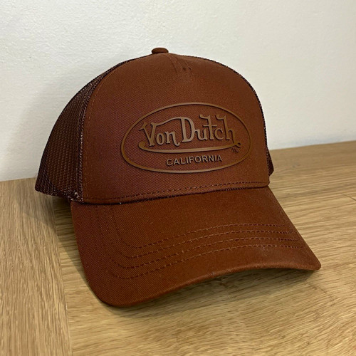 Von dutch brown mesh back - dutch,