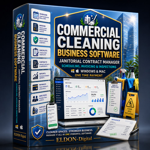 Commercial cleaning business - cleaning,