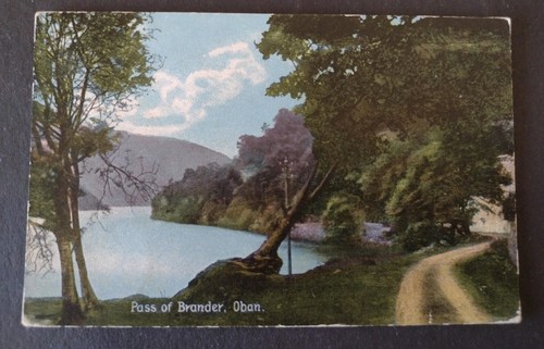 Vintage postcard pass of - pass,