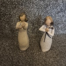 Willow Tree Friendship Figurine  And Angle Of Hope PLEASE READ