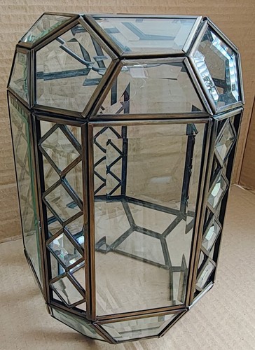 Vintage geometric glass - geometric,