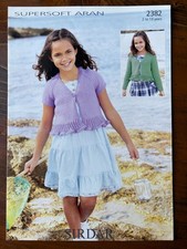 Sirdar 2382 knitting pattern