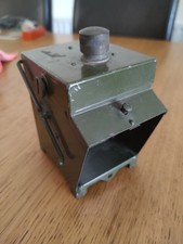 Antique battery lamp, kakhi green 'LANTERN ELECTRIC TRAFFIC No.2 WB.3190/1'