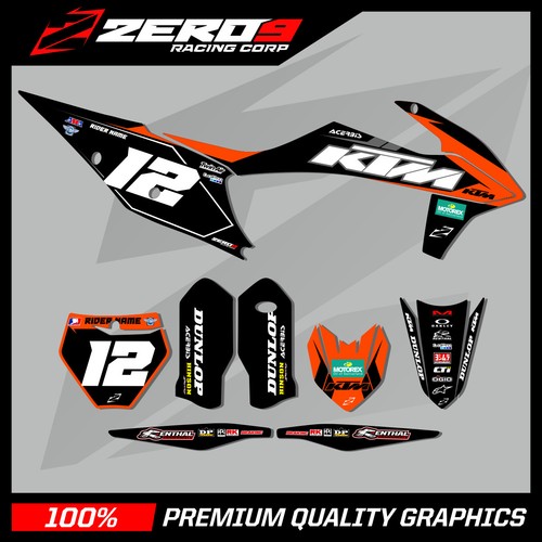 Custom graphics kit ktm sx - graphics,