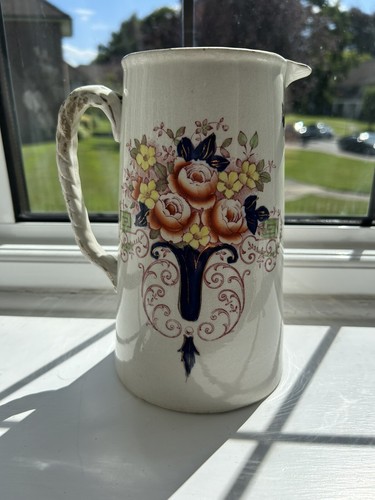 Pottery jug pitcher - pottery,