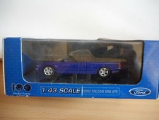 Vintage 2002 Ford Flacon XR8 Ute in Purple on 1:43 Boxed