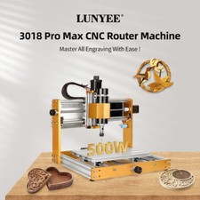 2 in 1 CNC Router 3018 Pro Max Milling Engraving Cutting Machine With 5.5W Laser