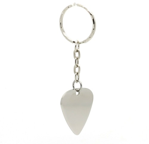 Stainless steel guitar pick - stainless,