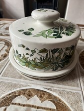 Taunton Vale Butter Cheese Dish Vintage Retro