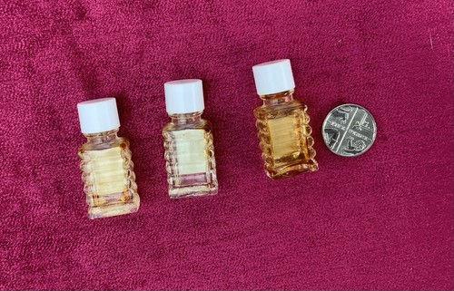 Three vintage miniature glass - miniature,