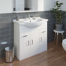 White Gloss Freestanding