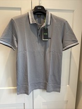 HUGO BOSS GOLF MENS PADDY REG FIT POLO SHIRT IN OPEN GREY SIZE XXXL BNWT RRP £99