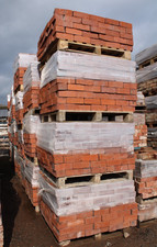 Genuine Reclaimed Accrington 80mm Bricks, Red Facing Bricks, Engineering Bricks