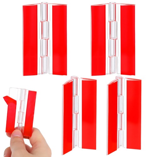 Pcs clear plastic hinges - hinges,, 65