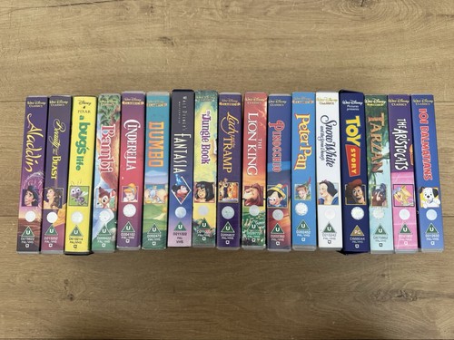 Walt disney vhs classics - disney,