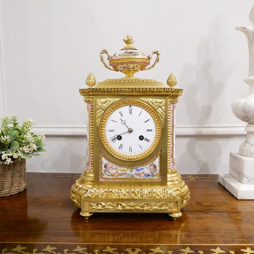 Antique french mantel gilt - antique,