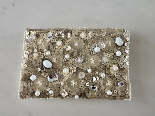 Pearl sequin bag - pearl,