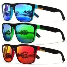 Polarized Sunglasses Men Women Square Cycling Sport Driving Fishing UV400 UK