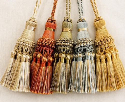 Decorative key tassels - decorative,
